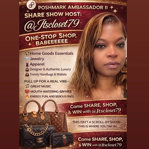 Accessories - Like this to be notified of my live Share Show!!